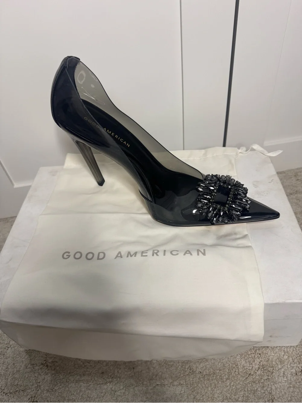 Good American | Cinder-f*cking-Rella Pumps